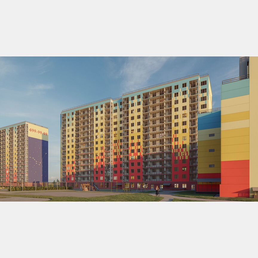 1-к. квартира, 38,6 м², 7/15 эт.