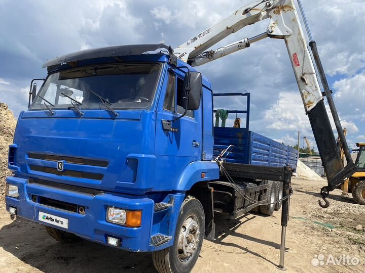 КАМАЗ 65117 с КМУ, 2011