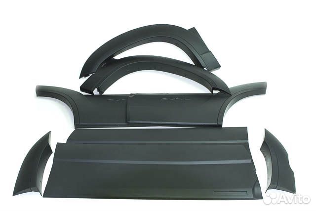 Молдинг двери niva Chevrolet задней правой