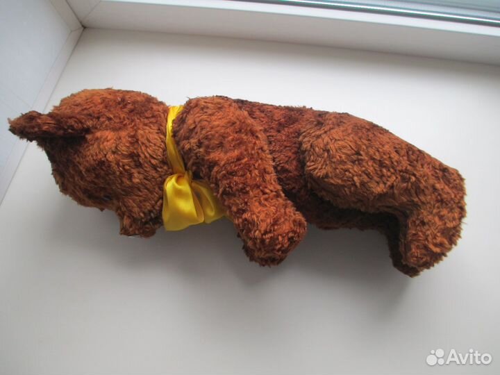 Старый Плюшевый Медведь СССР Опилки 60-е гг