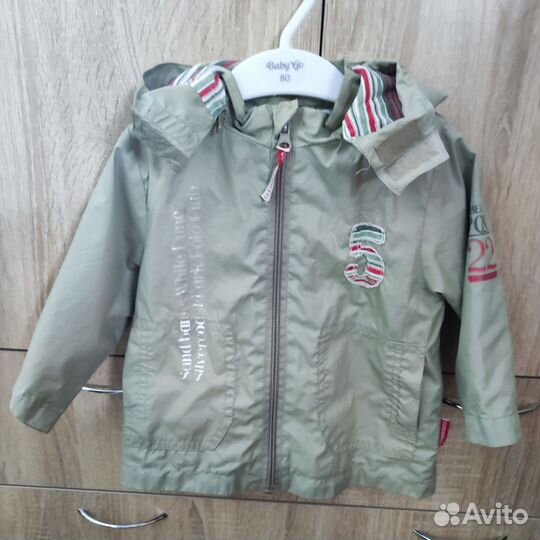 Перчатки, шапочка, ветровка