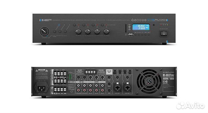 Микшер-усилитель cvgaudio M-483Tm