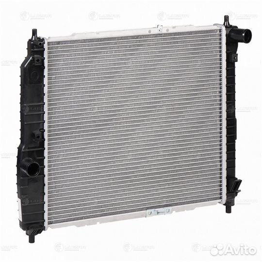 Радиатор охлаждения Шевроле Авео 05- 1.2i/1.4i МКП