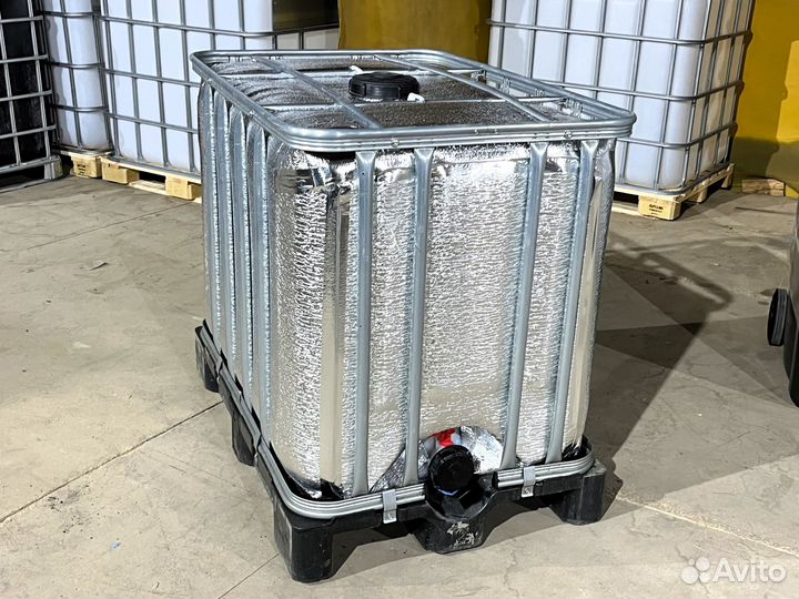 Мини еврокуб 650л с подогревом