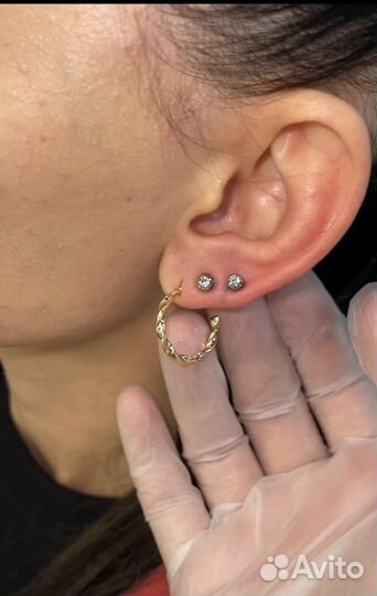 Прокол ушей