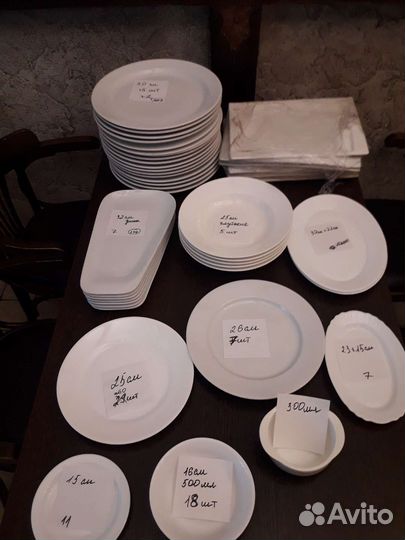 Посуда, тарелки, миски очень много разной