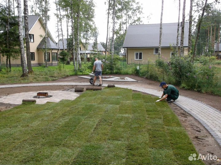 Рулонный газон с гарантией от производителя