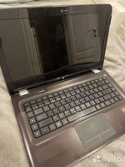 Ноутбук hp нерабочий (на запчасти)
