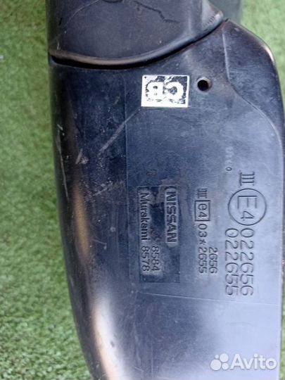 Зеркало заднего вида переднее правое Nissan