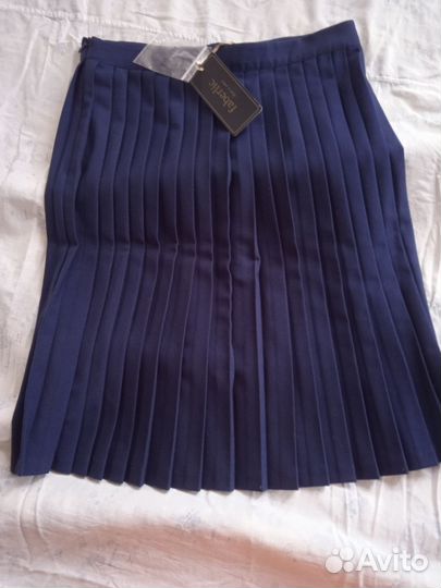 Юбка синяя