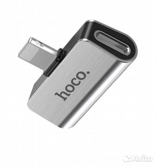 Адаптер Hoco LS24 Lightning - Lightning, 2 А