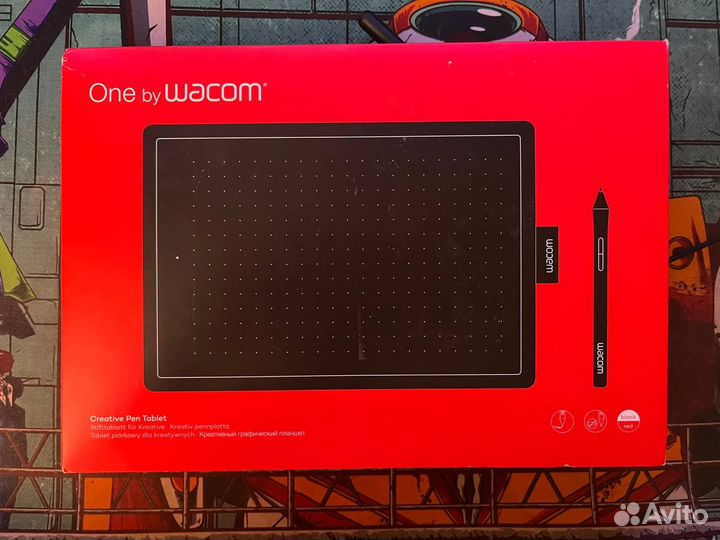 Графический планшет One by Wacom Medium