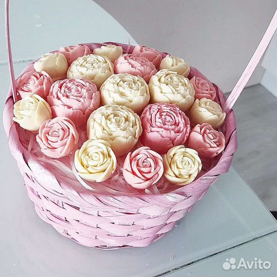 Шоколад ручной работы, букеты из шоколада