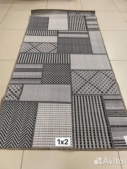 Ковер циновка на резиновой основе