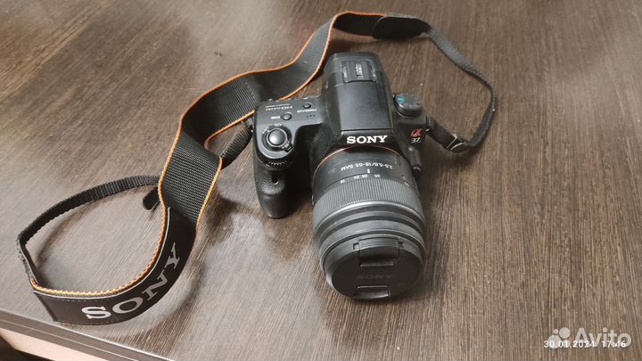 Зеркальный фотоаппарат sony