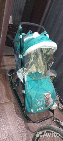 Коляска санки