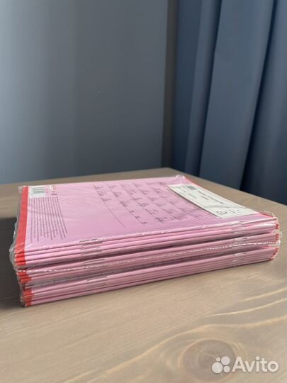 Тетрадь в линию 12 л Упаковка 25 шт