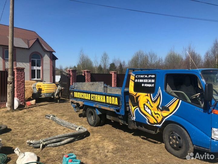 Полусухая стяжка пола в Лакинске