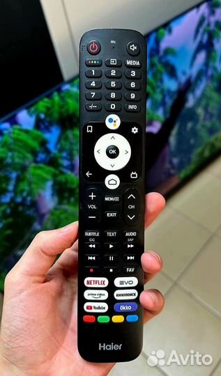 Огромный Tv Смарт Haier 65 дюйм/165см как Новый