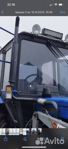 Глушитель на кабину мтз-80,82(завод) купить в Кирове Россия 60-1205015 ...