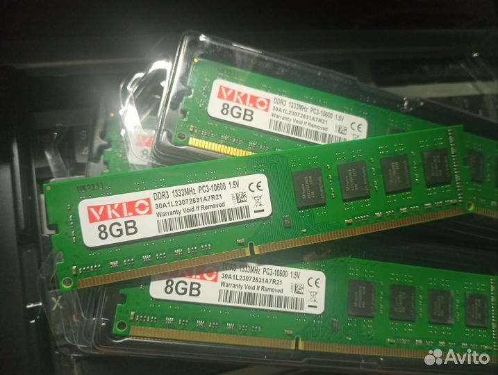 Оперативная память ddr3 8 gb 1333,1600,1866