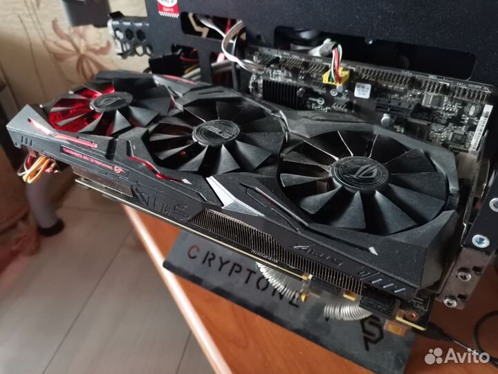 Видеокарта Asus Rog Strix gtx 1070