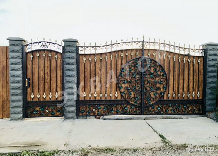 Кованые ворота