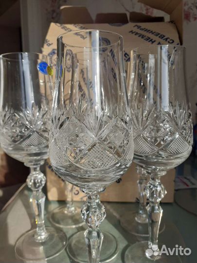 Хрусталь бокалы фужеры