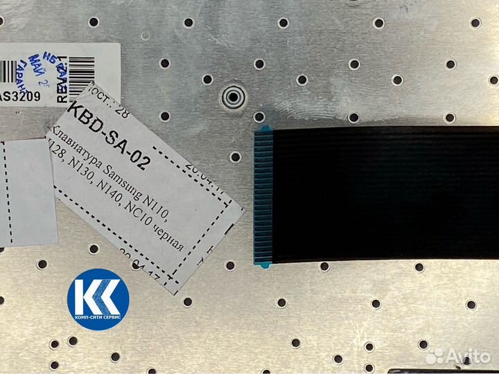 Клавиатура Samsung NC10, N130, N110 черная