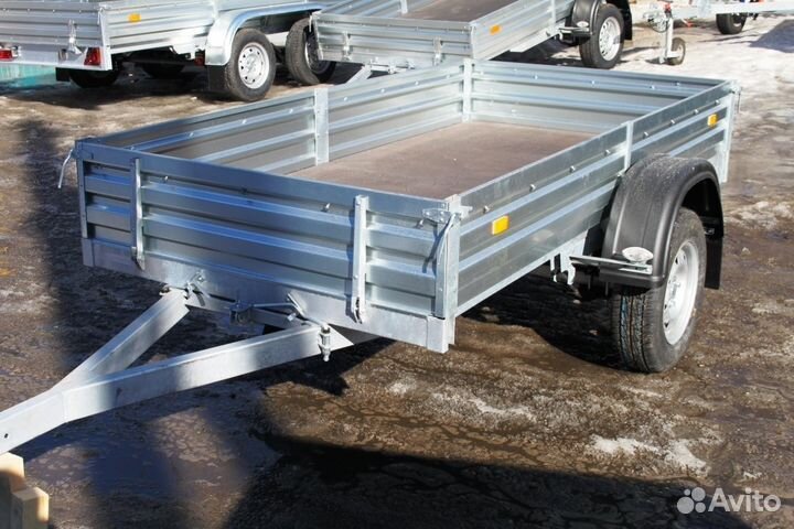 Легковой прицеп в Москве 2.4x1.23м Доставка по Мск