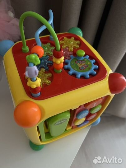 Развивающий центр Мультикуб с телефоном и пианино