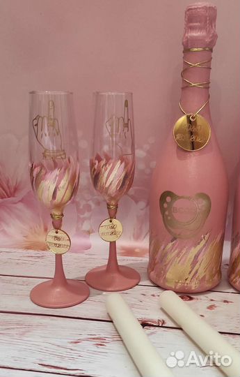 Свадебные аксессуары Пыльная роза