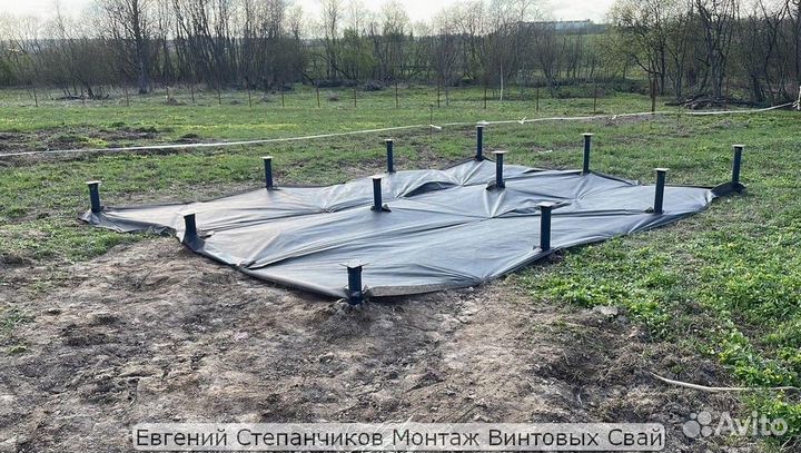 Винтовой фундамент