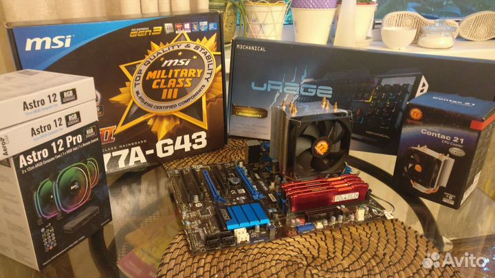 Комплект Сборка MSI Z77 + i5 3470 + ddr3 20gb