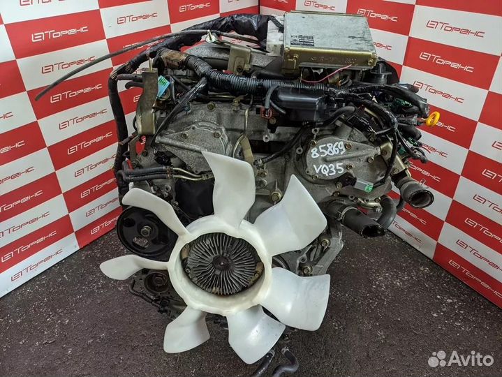 Двигатель nissan VQ35DE elgrand APE50 FR