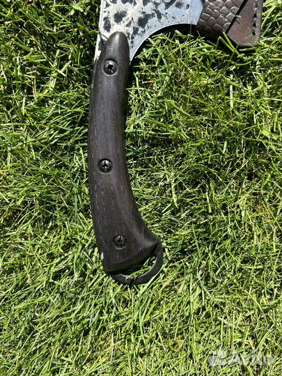 Нож С Чехлом Кованный Мясной