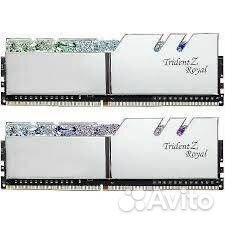32Gb 4400 G.Skill trident Z royal Silver (F4-4400C