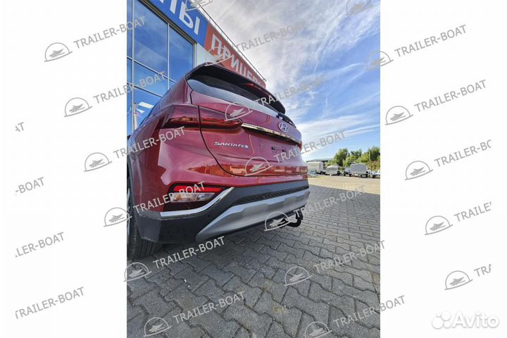 Фаркоп Kia Sorento Prime 2015-2020, рама и крюк шар 50 мм, 49173