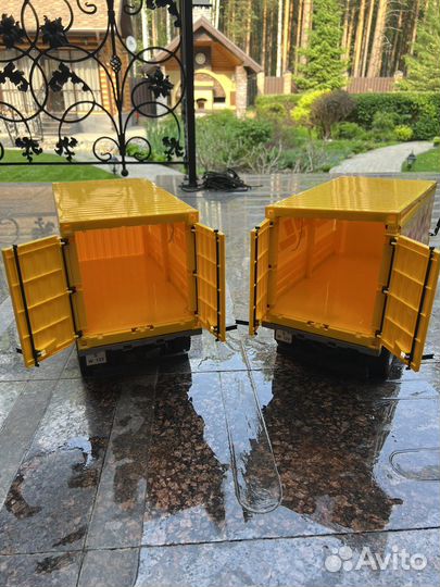 Грузовик с прицепом DHL bruder, фура брудер