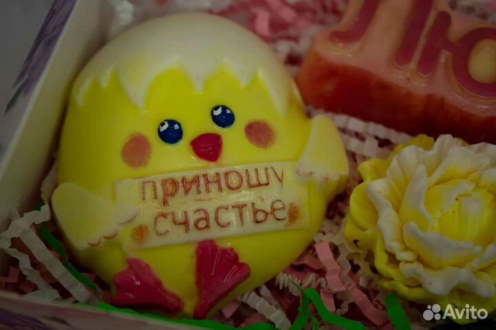 Цыплёнок из мыла на Пасху