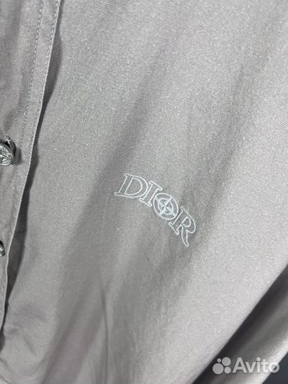 Рубашка мужская Dior&Stone Island