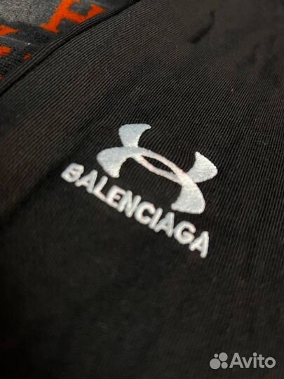 Штаны Balenciaga Under Armour оверсайз широкие