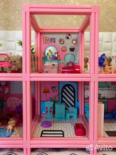 Большой кукольный домик lol