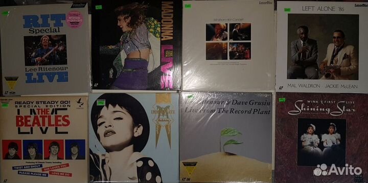 Лазер-диски LD Laser Disc. ежедневно. отправка