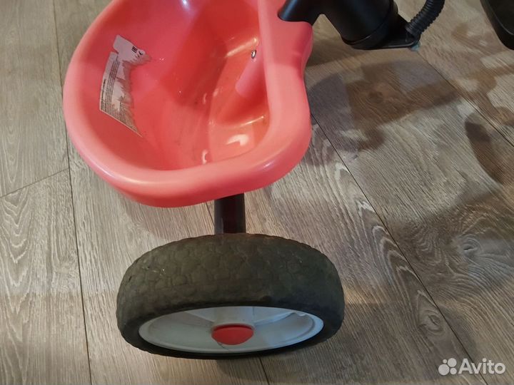 Велосипед трехколесный с родительской ручкой