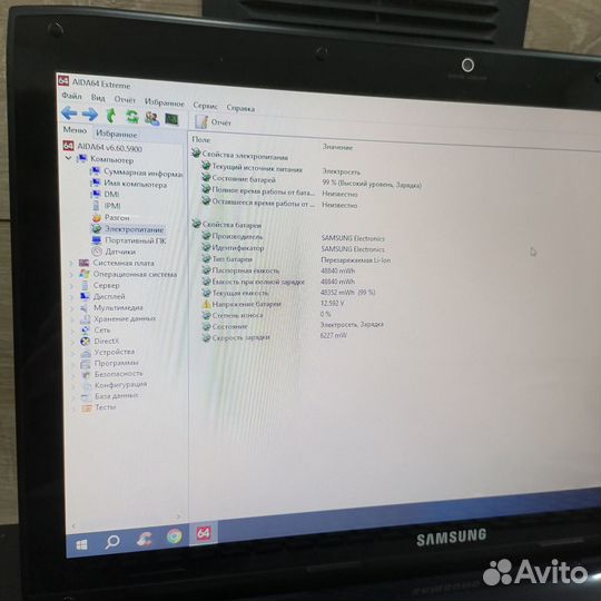 Ноутбук Samsung R590 Upgrade (Intel Core i3-M370 2