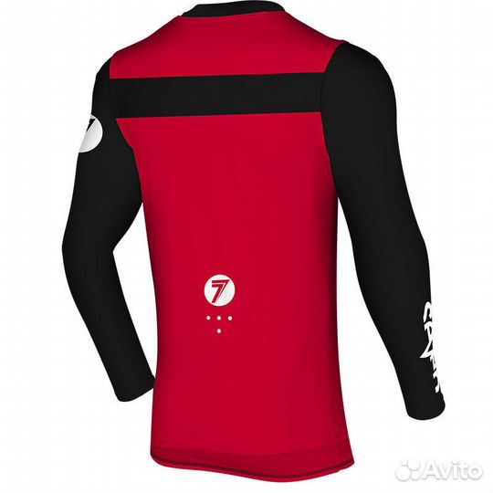 Seven Mx Zero Echelon Overjersey Red Красный