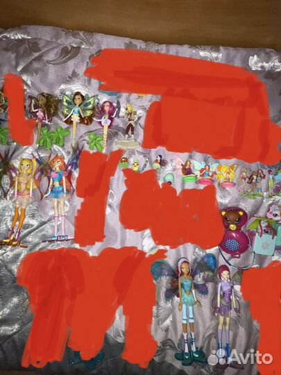 Разные Фигурки Винкс энчантикс пикси winx