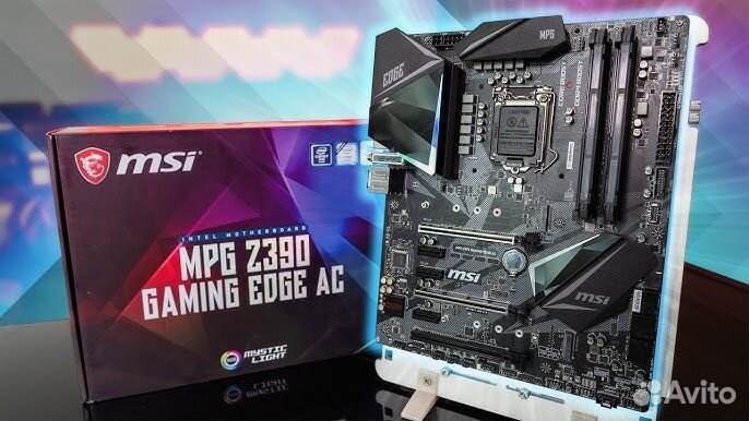 Intel i7 9700k + MSI MPG Z390 Gaming edge AC +