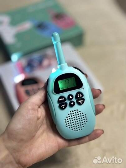 Рации для детей подарочный набор,связь до 3 км